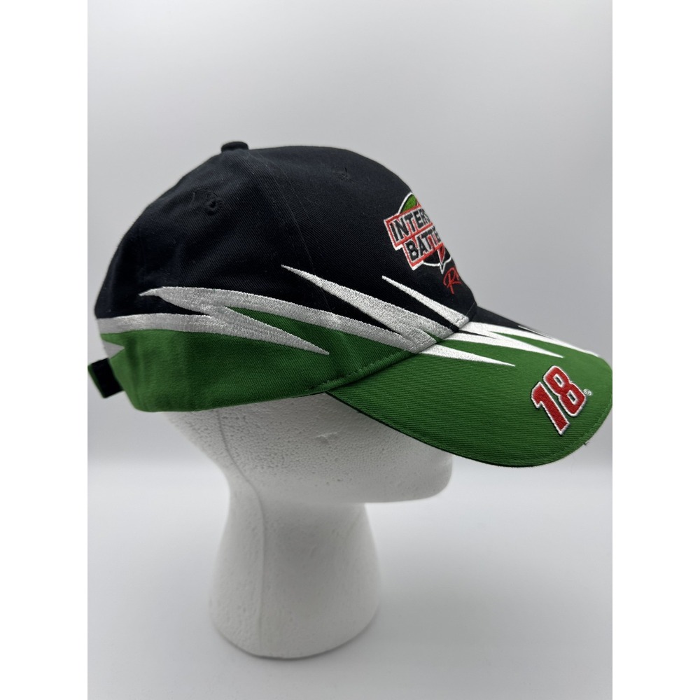 Vintage Interstate Batteries‎ Racing Hat Cap Strap Back NASCAR Mens 90s - Picture 9 of 16